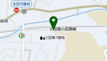 川崎卓球ジムの地図画像