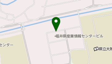 福井県産業情報センターの地図画像