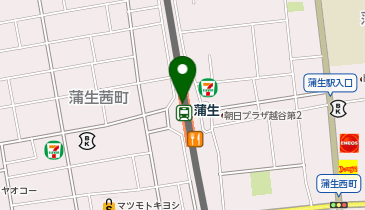 QBハウス(キュービーハウス) 東武蒲生駅店の地図画像