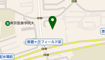 東京多摩フットボールセンター 南豊ヶ丘フィールドの地図画像