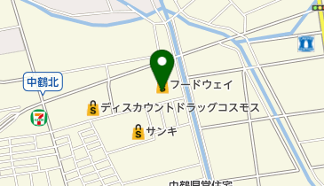 Foodway(フードウェイ) 中間店の地図画像
