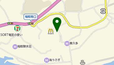 クリーニングしゃぼん玉 稲取店の地図画像