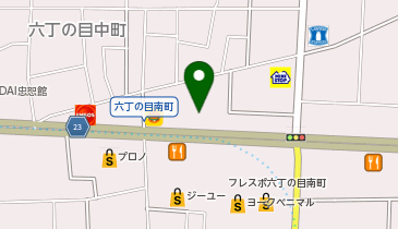 ゲームコーナー東部の地図画像