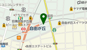 AMO'S STYLE by Triumph(アモスタイルバイトリンプ) フレル・ウィズ自由が丘店の地図画像