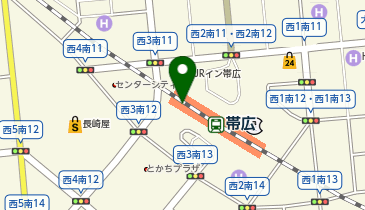 Cranberry(クランベリー) エスタ帯広店の地図画像