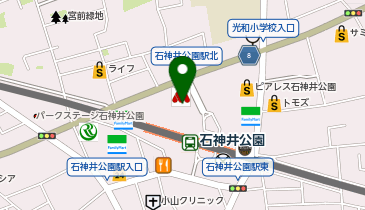 MILLION(ミリオン) 石神井公園スロット館の地図画像