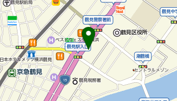 鶴見年金事務所の地図画像