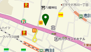 三菱UFJモルガン・スタンレー証券 市川支店の地図画像