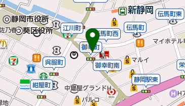 三菱UFJモルガン・スタンレー証券 静岡支店の地図画像