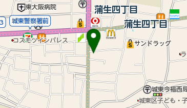 3mega(サンメガ) 蒲生店の地図画像