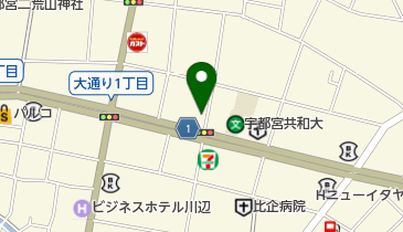 三菱UFJモルガン・スタンレー証券 宇都宮支店の地図画像