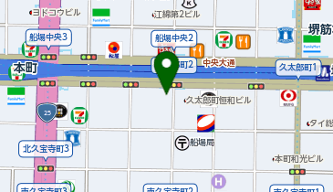 真如苑 本町の地図画像