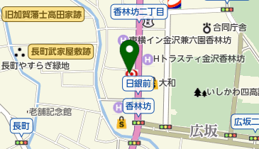 三菱UFJモルガン・スタンレー証券 金沢支店の地図画像