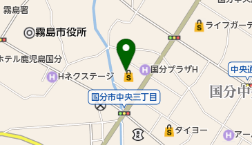 山形屋ストア きりしま国分山形屋店の地図画像