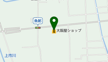 大阪屋ショップ 滑川店の地図画像