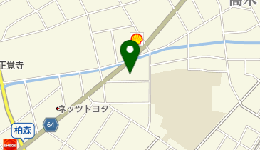 ファイテンショップ扶桑店の地図画像