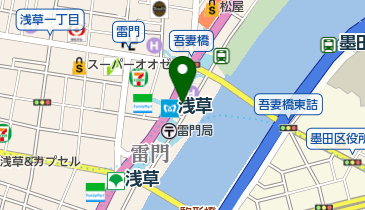ファイテンショップ 浅草店の地図画像