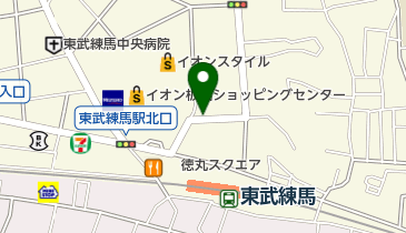 ファイテンショップ東武練馬店の地図画像
