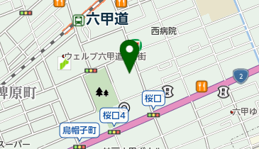 Eyelash Salon Blanc(アイラッシュ サロン ブラン) JR六甲道店の地図画像