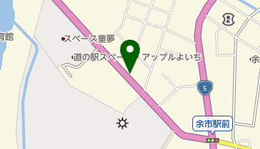 不二家 余市黒川店の地図画像