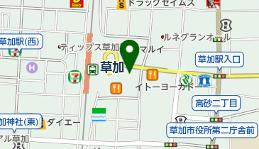 アコスホールの地図画像