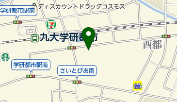 私立福岡大学附属大濠高校グラウンドの地図画像