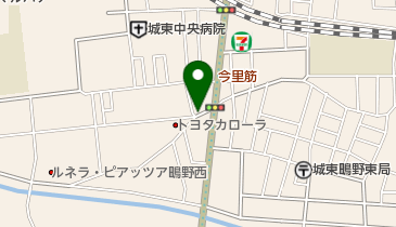 とんかつひろ喜 鴫野店の地図画像