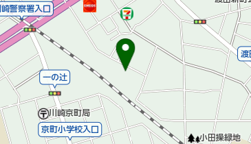 かわさき保育会館の地図画像