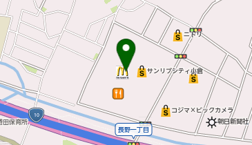 QBハウス(キュービーハウス) サンリブシティ小倉店の地図画像