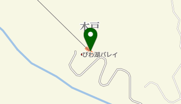 びわ湖バレイロープウェイの地図画像