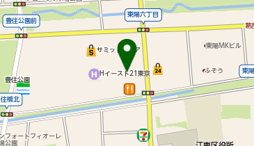 QB HOUSE(キュービーハウス) 東陽町店の地図画像
