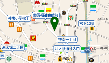 Chacott(チャコット) 渋谷本店の地図画像