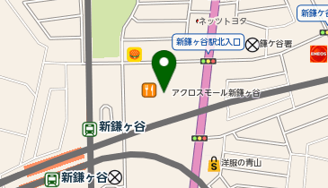 ACROSS MALL新鎌ケ谷(アクロスモール新鎌ケ谷)の地図画像