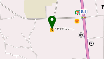 アタックスマート 国東店の地図画像