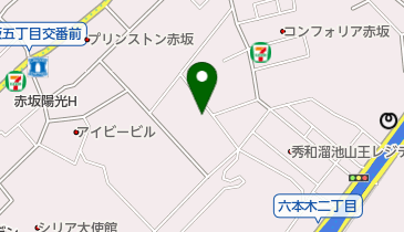 赤坂教会の地図画像