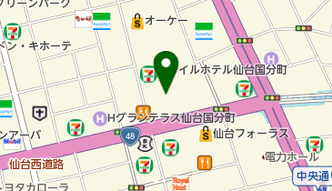 K.uno(ケイウノ) 仙台店の地図画像