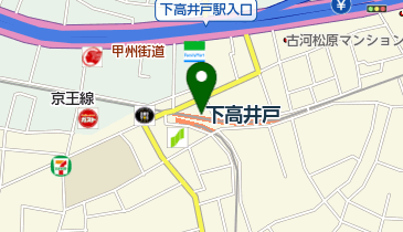 啓文堂書店 下高井戸店の地図画像