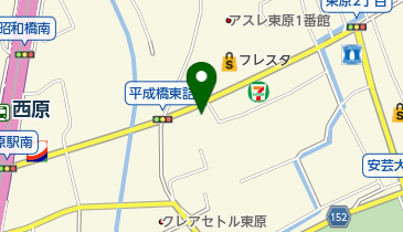 SALONS HAIR(サロンズ ヘアー) 東原店の地図画像