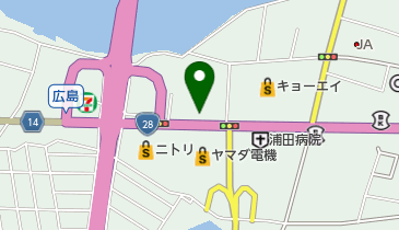 SALONS HAIR(サロンズヘアー) 徳島松茂店の地図画像