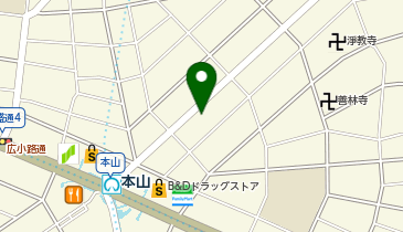 隠れ家癒し空間ぬくもりの地図画像