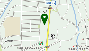星乃珈琲店 仙台太白店の地図画像