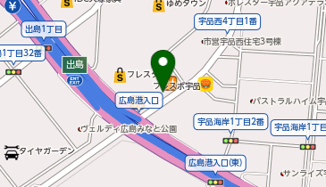 ペットワールド アミーゴ 宇品店の地図画像