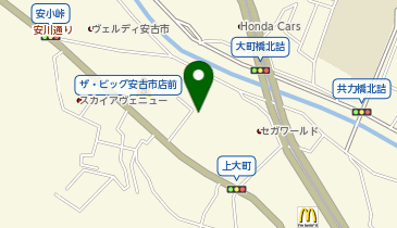 ペットワールド アミーゴ 大町店の地図画像