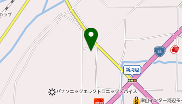 ペットワールド アミーゴ 津山店の地図画像