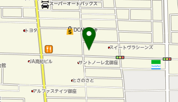 ペットワールド アミーゴ 高知店の地図画像