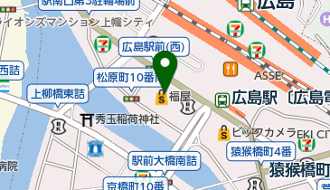 エールエール A館 専門店街の地図画像