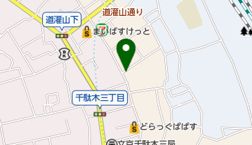 谷中 和楽やの地図画像