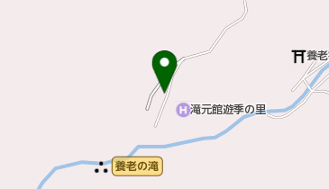 滝見亭の地図画像