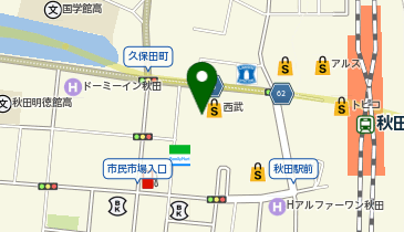 MACKINTOSH LONDON(マッキントッシュ ロンドン) 西武秋田店の地図画像