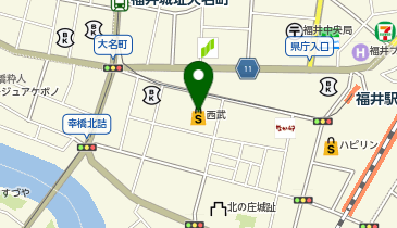 MACKINTOSH LONDON(マッキントッシュ ロンドン) 西武福井店の地図画像